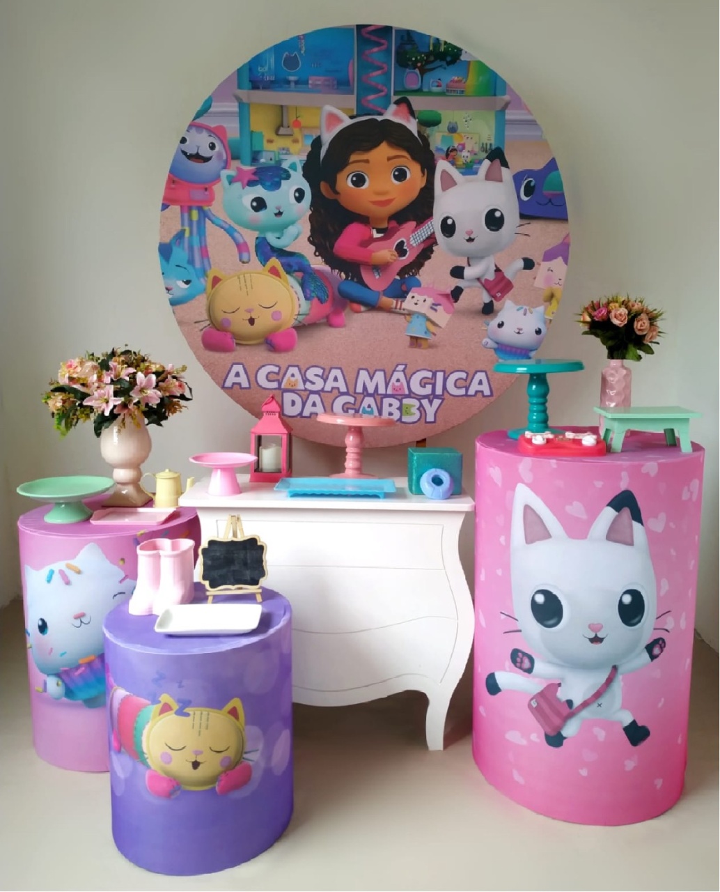 A Casa Mágica da Gabi - Kit Ouro - Beca Decorações