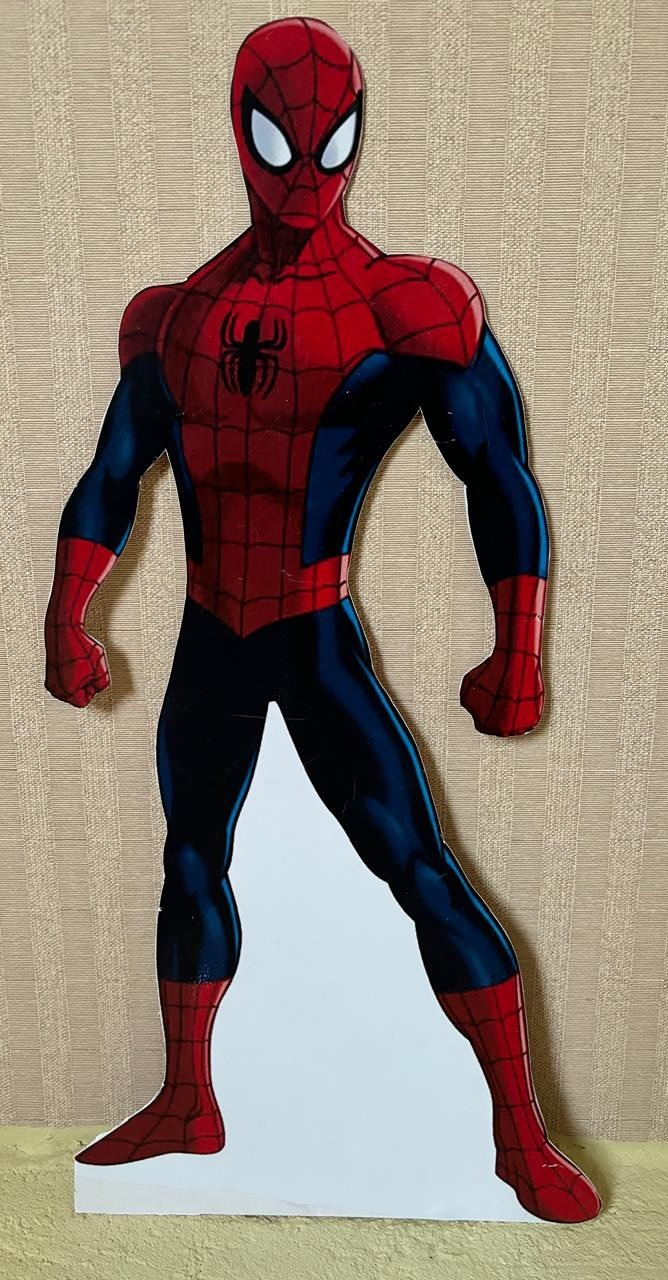Display Homem Aranha Em Pé (Locação) - Beca Decorações