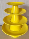 Bandeja Redonda Ferro Amarelo Ouro Gg (Locação) - imagem 3
