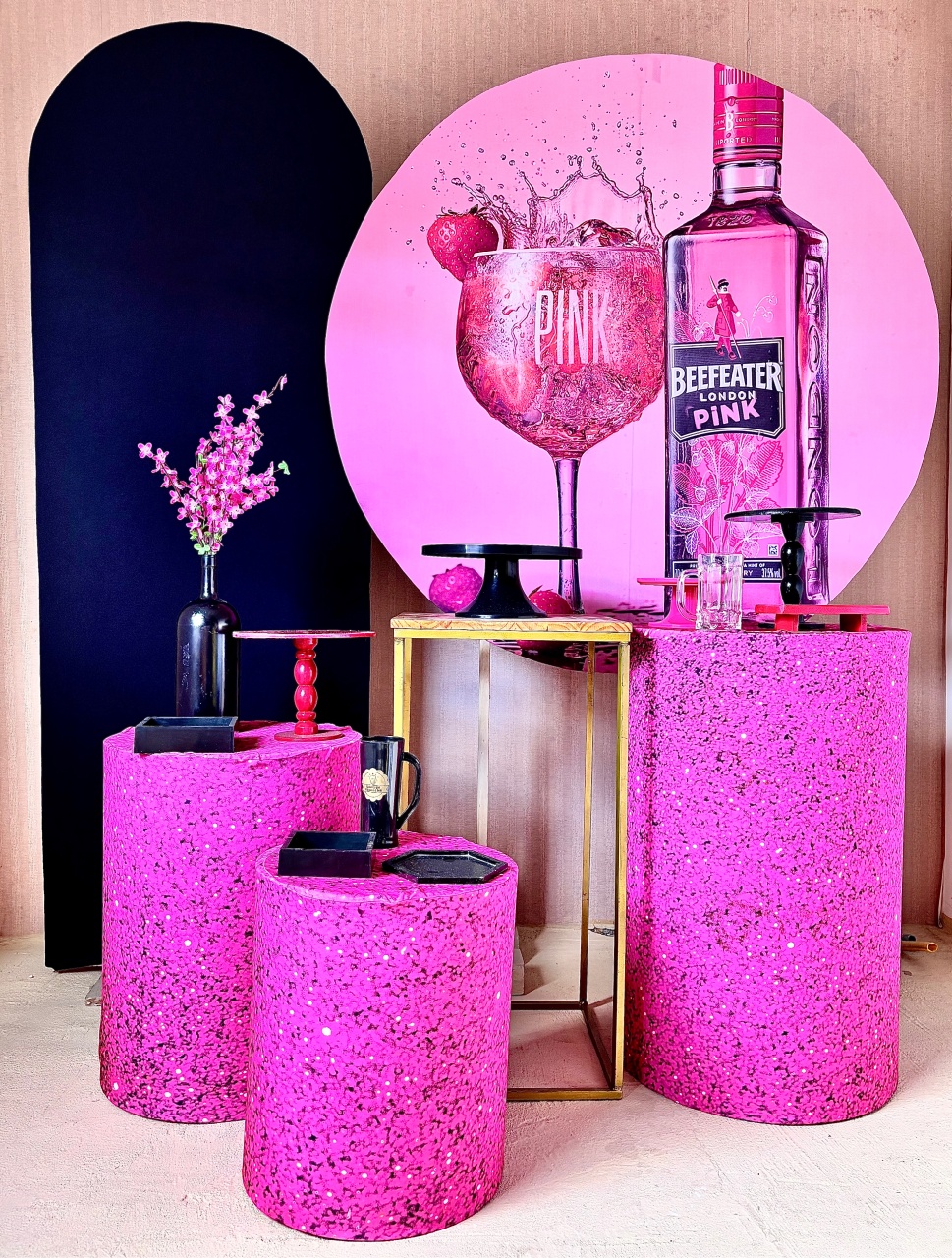 Beefeater Pink ( Kit Diamante) - Beca Decorações