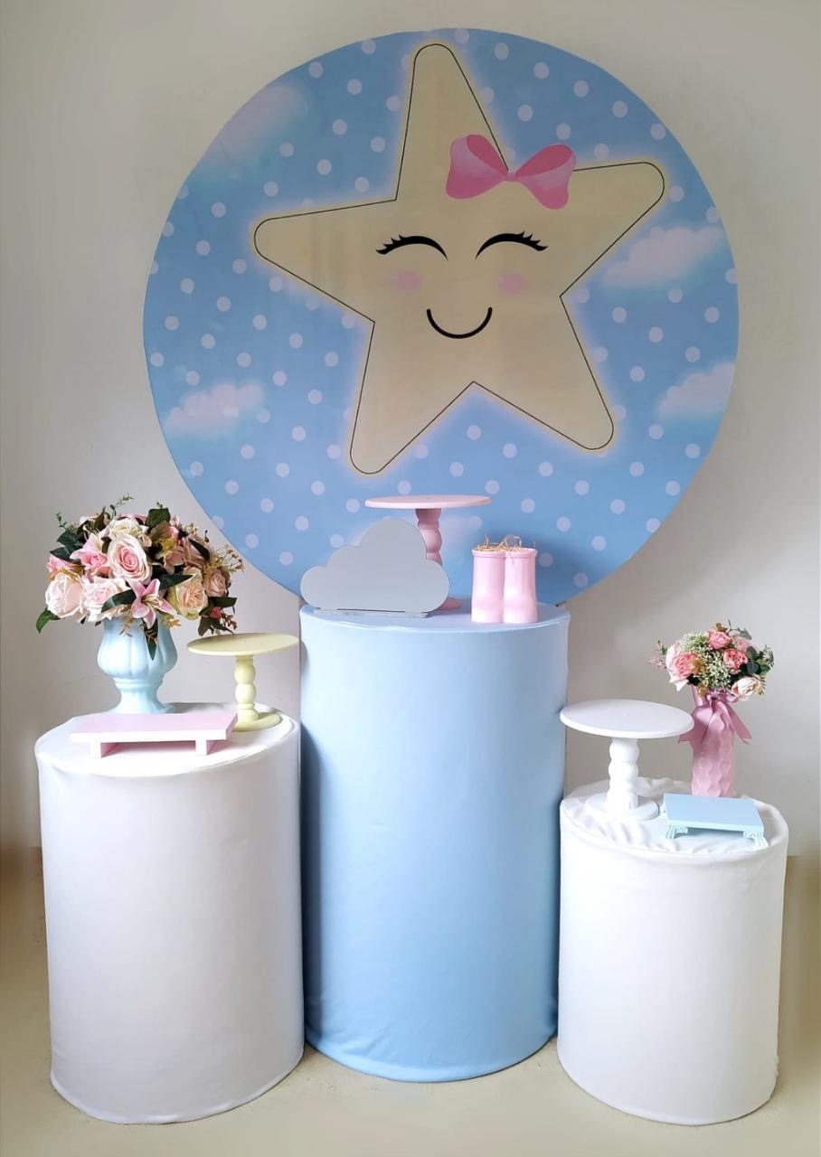 Estrelinha (Kit Prata) - Beca Decorações