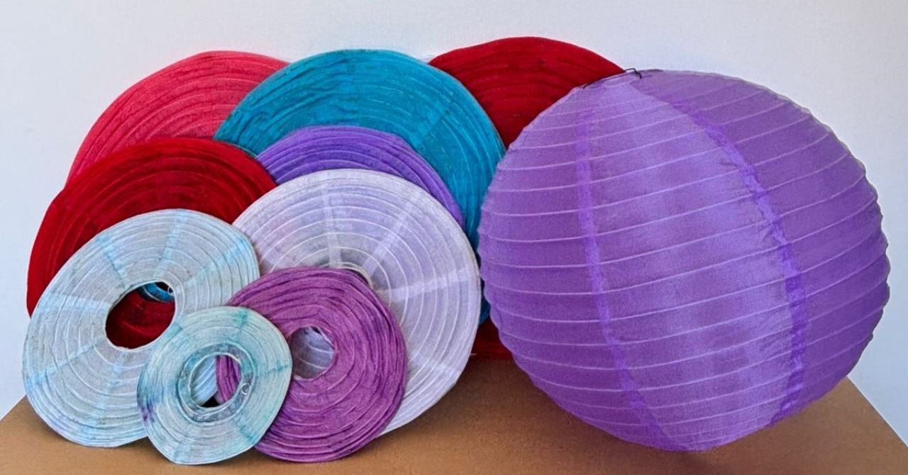 Luminária Oriental Japonesa (G) (Locação) - Beca Decorações