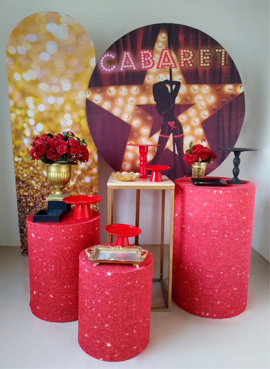 Cabaré - Kit Diamante  - Beca Decorações
