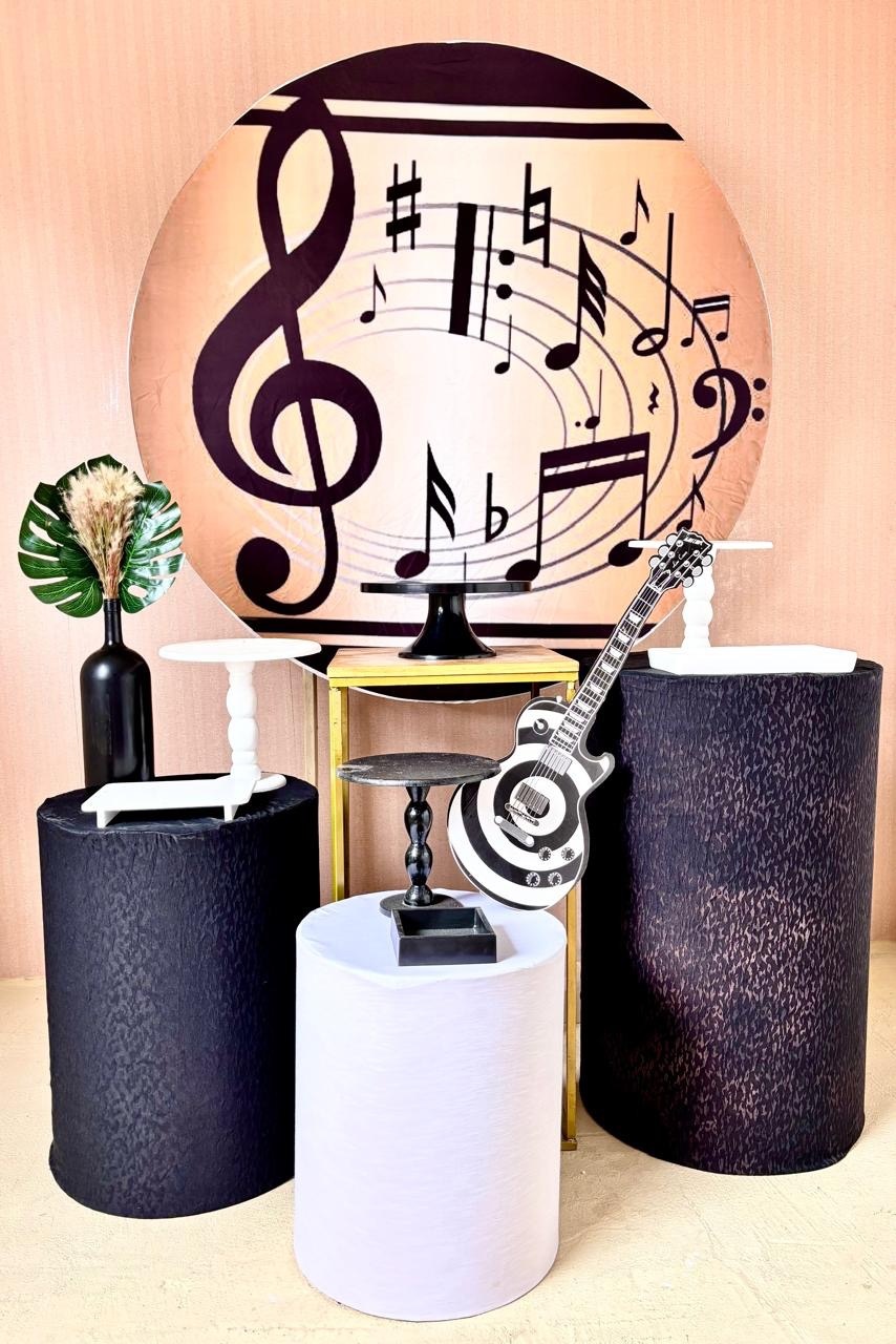 Música - Kit Ouro - Beca Decorações