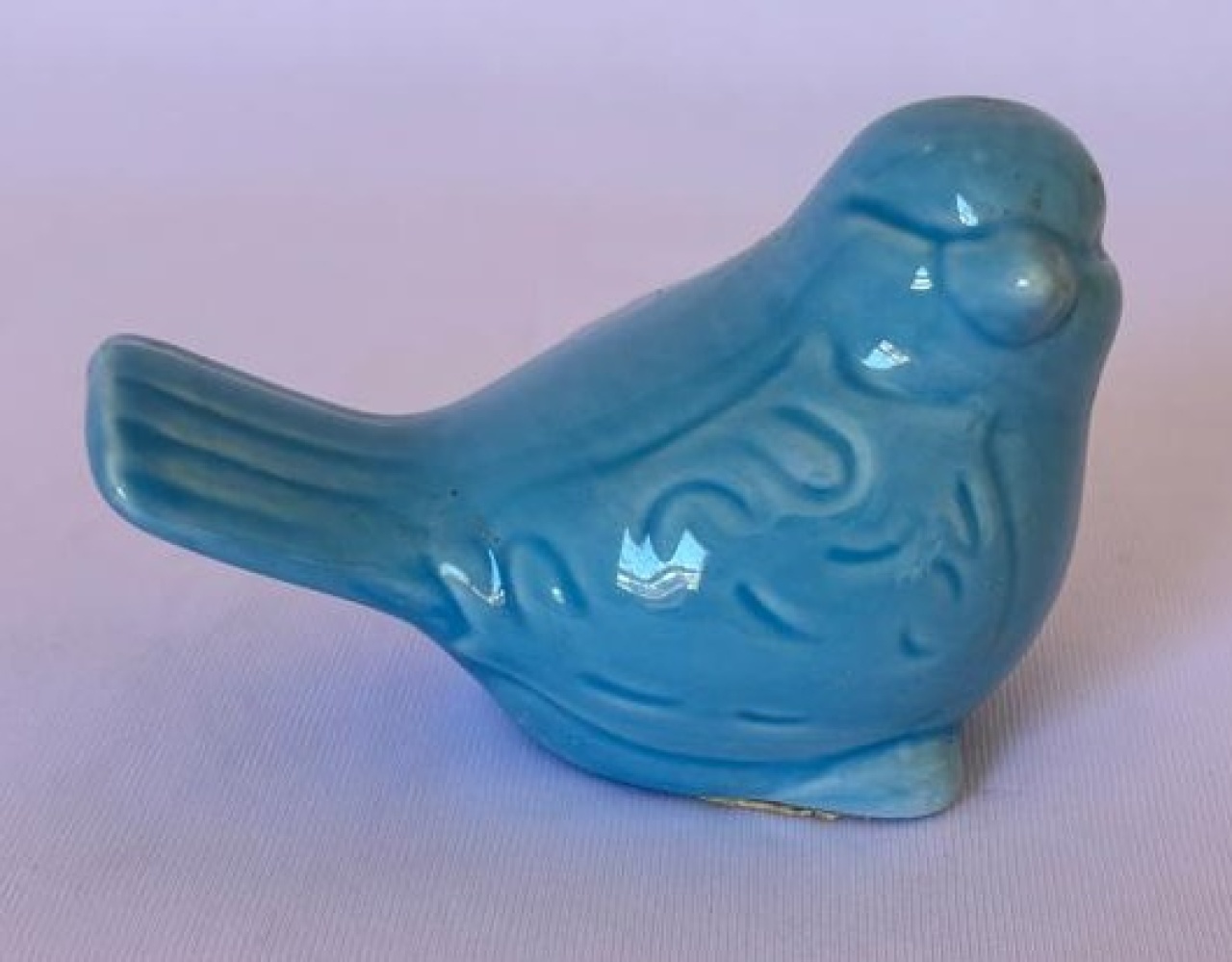 Passarinho Azul Claro (Locação) - Beca Decorações
