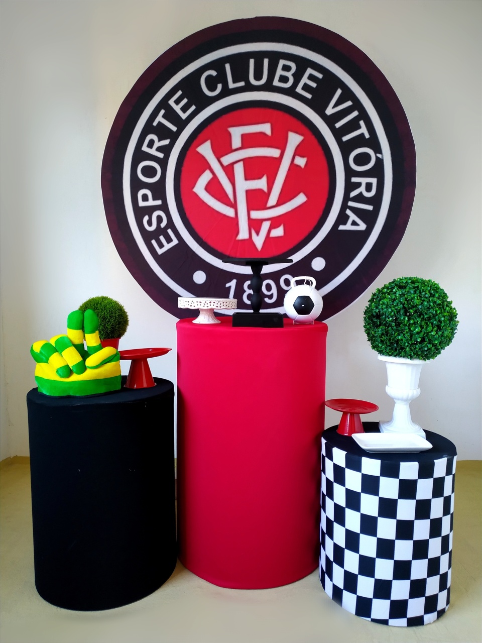 Esporte Club Vitória - Kit Prata - Beca Decorações