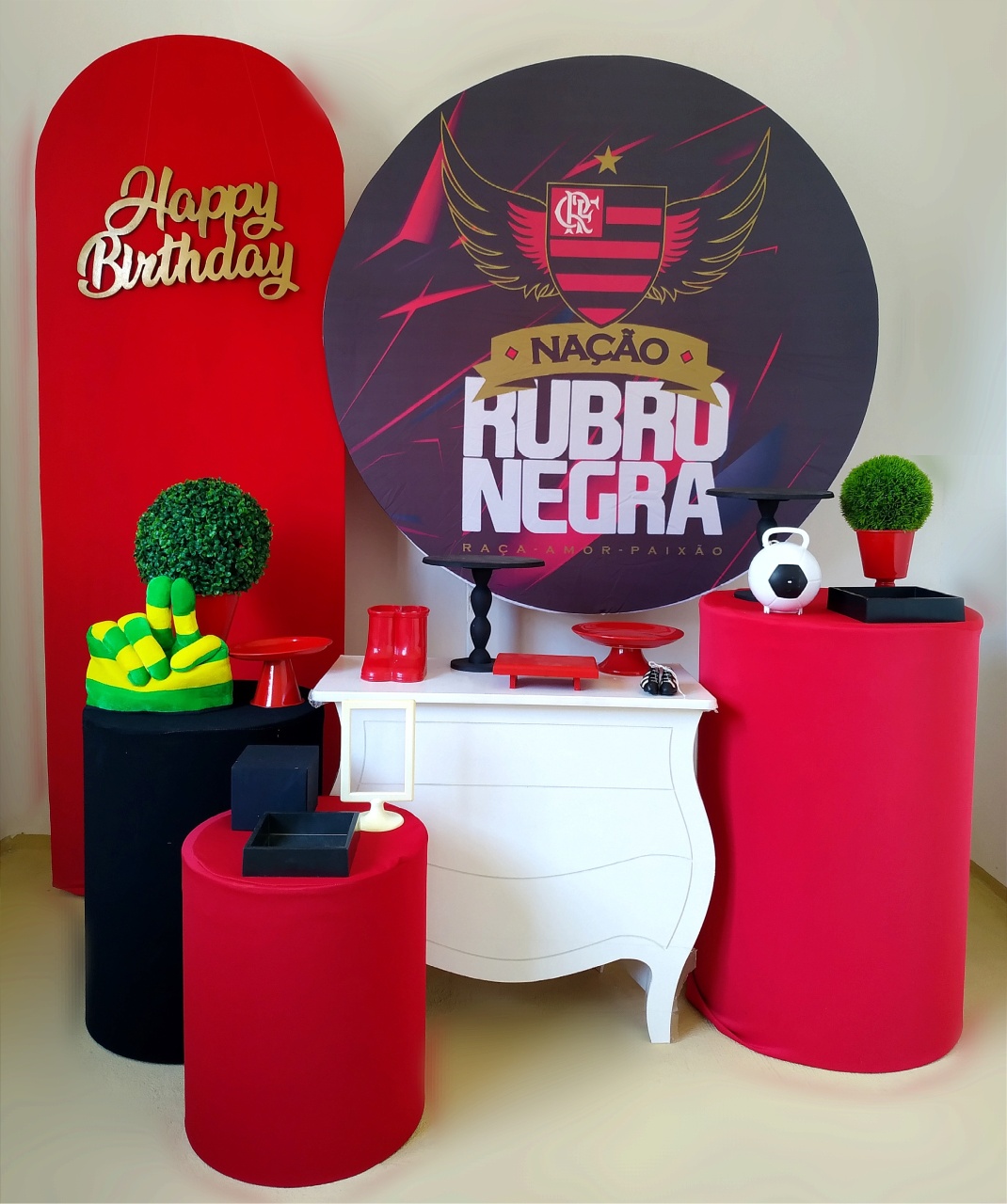 Flamengo - Kit Diamante - Beca Decorações
