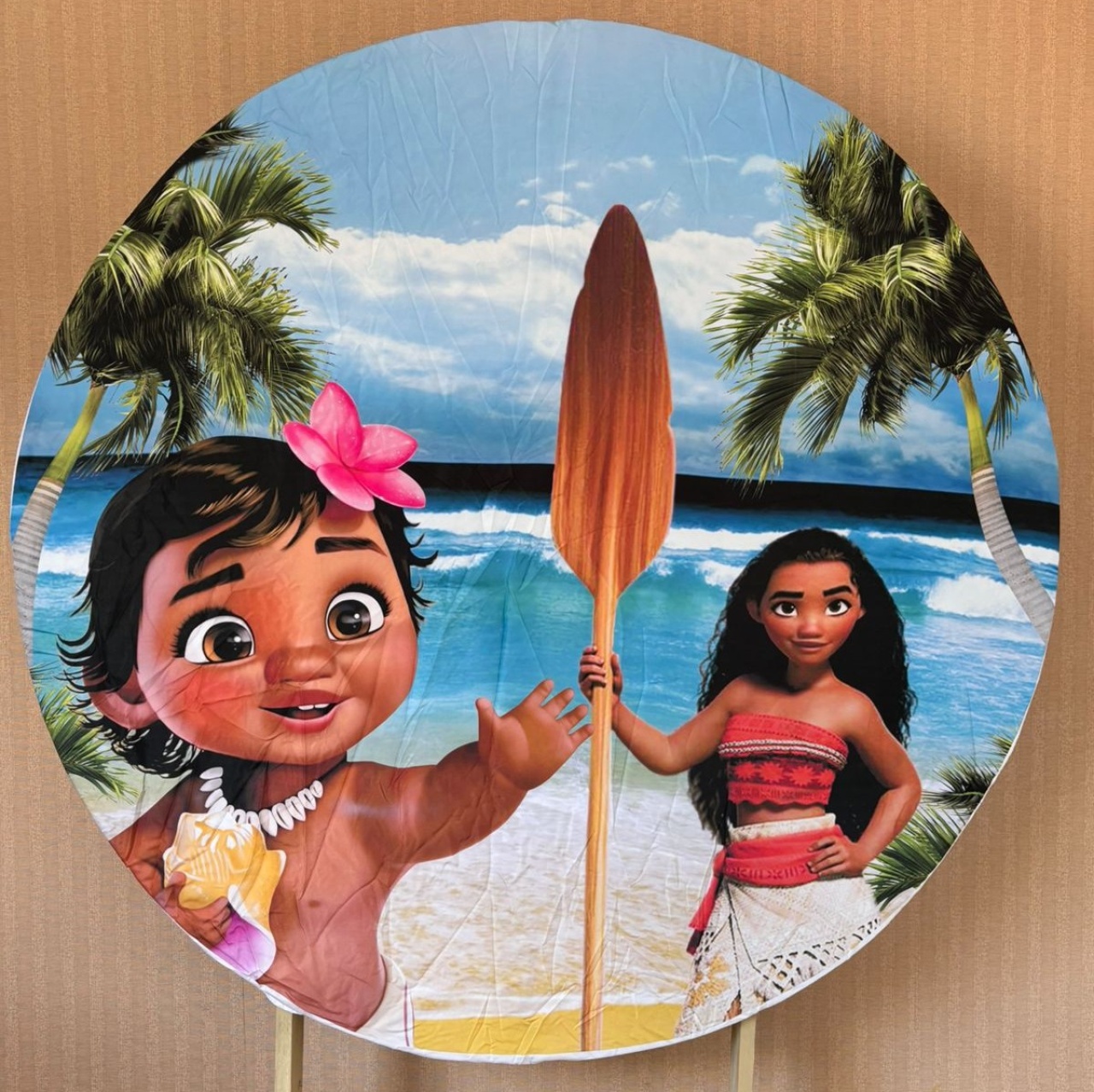Painel Redondo Moana (Locação) - Beca Decorações