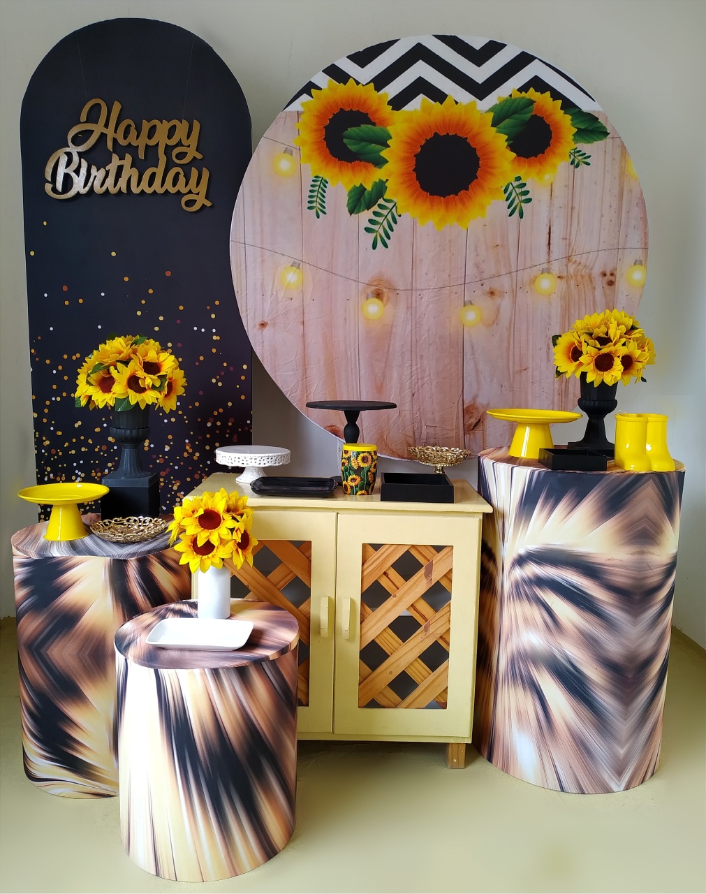 Girassol - Kit Diamante 3 - Beca Decorações
