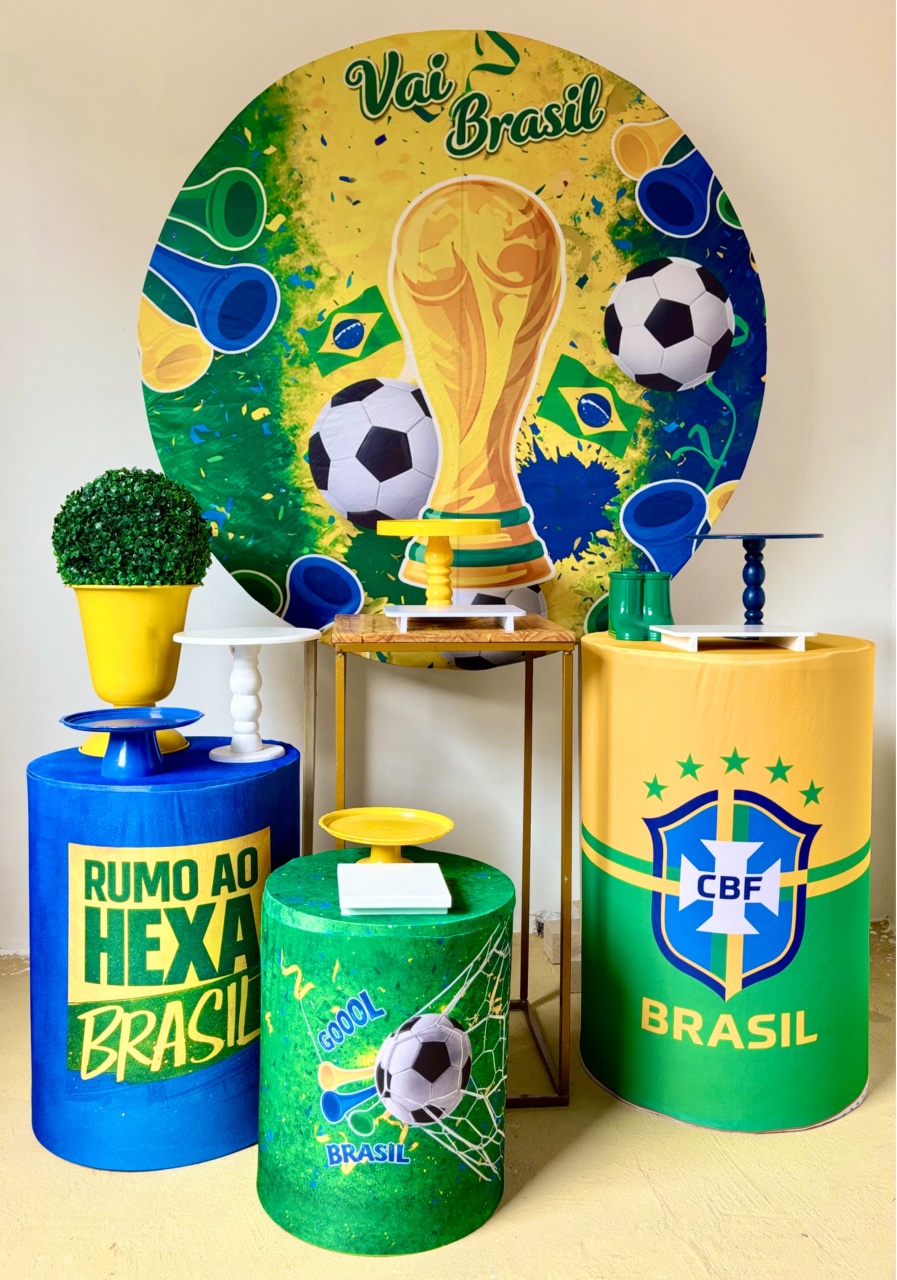 Copa Taça (Kit Ouro) - Beca Decorações