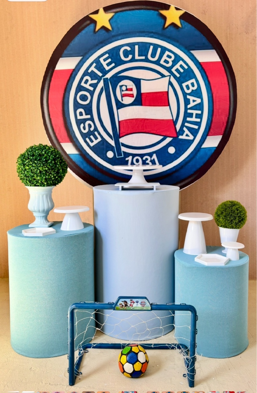 Esporte Clube Bahia ( Kit Prata 2) - Beca Decorações