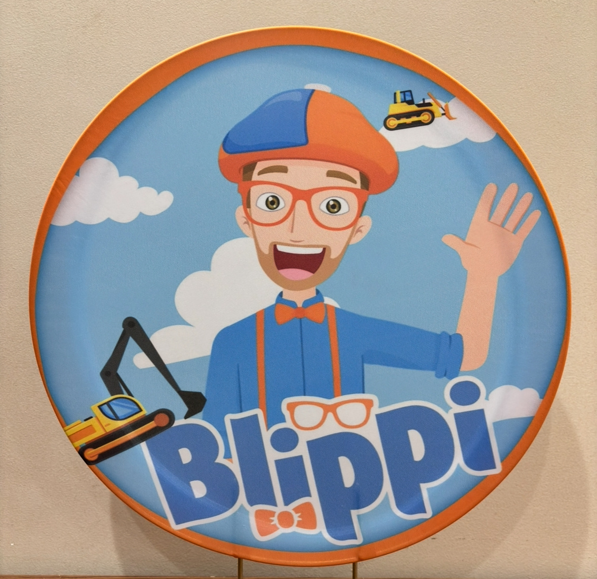 Mini Painel Blippi - Beca Decorações