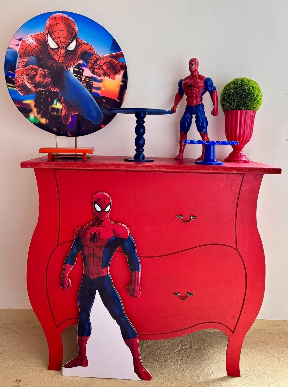 Homem Aranha  (Mini Kit)  - Beca Decorações