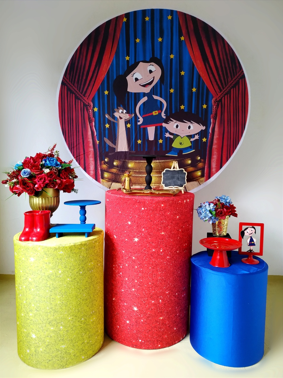 Show da Luna - Kit Prata - Beca Decorações