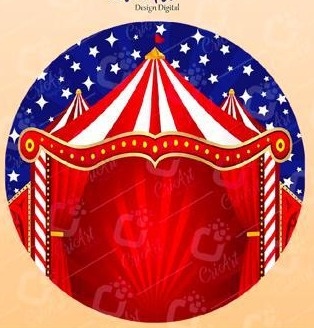Mini Painel Circo - Beca Decorações