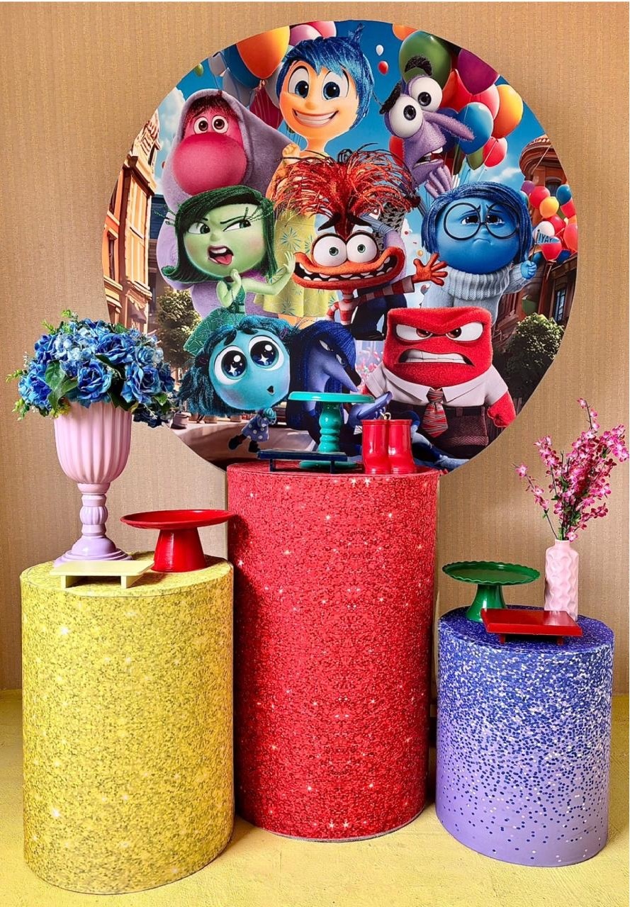 Divertidamente (Kit Prata 1) - Beca Decorações