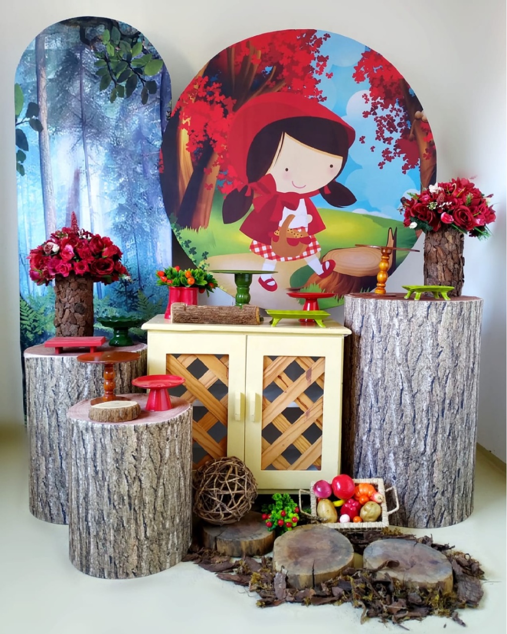 Chapeuzinho Vermelho - Kit Diamante 3 - Beca Decorações