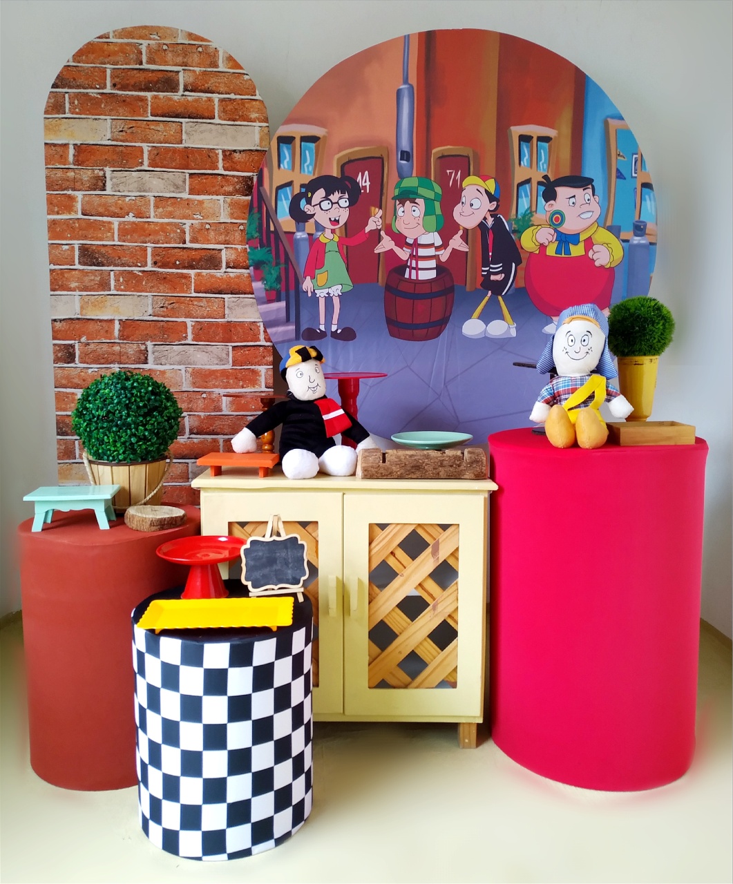Turma Do Chaves - Kit Diamante  - Beca Decorações