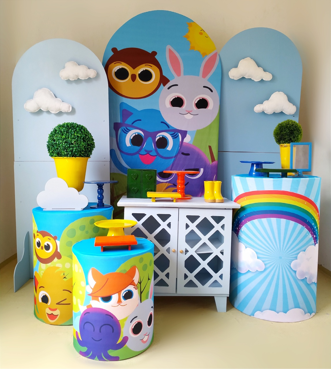 Bolofofo - Composição  - Beca Decorações