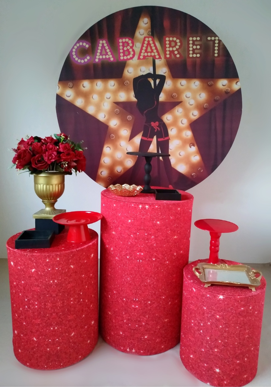 Cabaré - Kit Prata - Beca Decorações