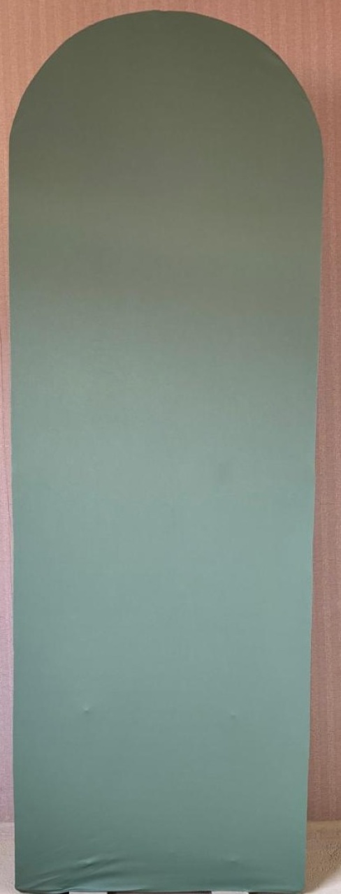  Painel Lateral Verde Sumo Liso (Locação)  - Beca Decorações