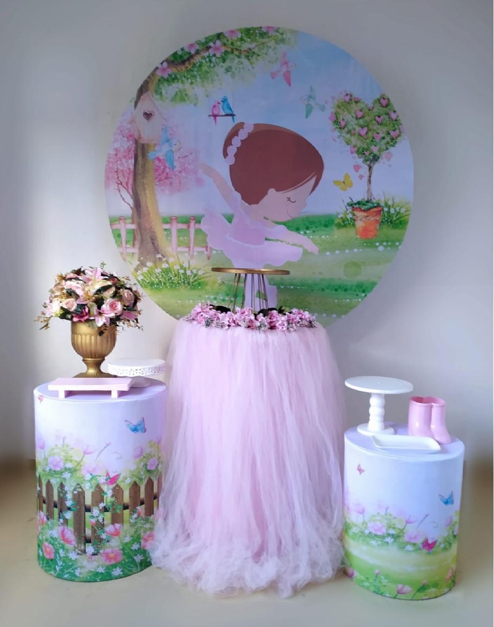 Bailarina 2 ( Kit Prata 2) - Beca Decorações