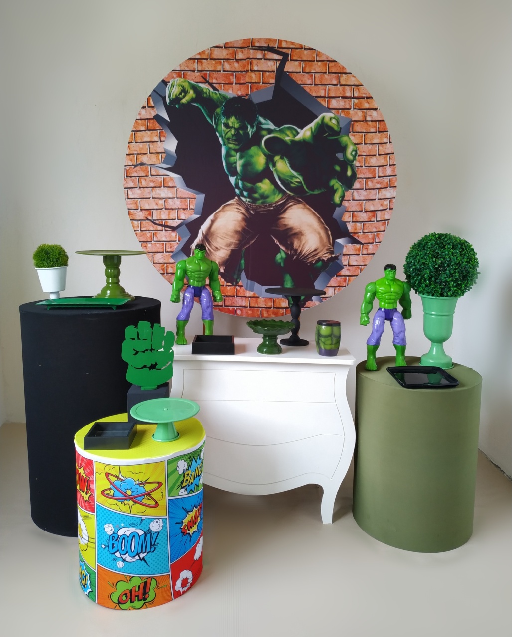 Hulk - Kit Ouro - Beca Decorações