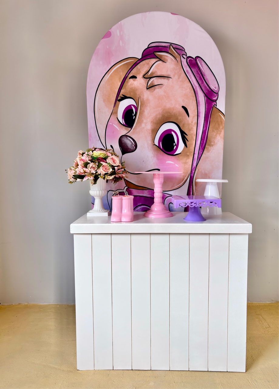 Sky Com Painel Romano  - Beca Decorações