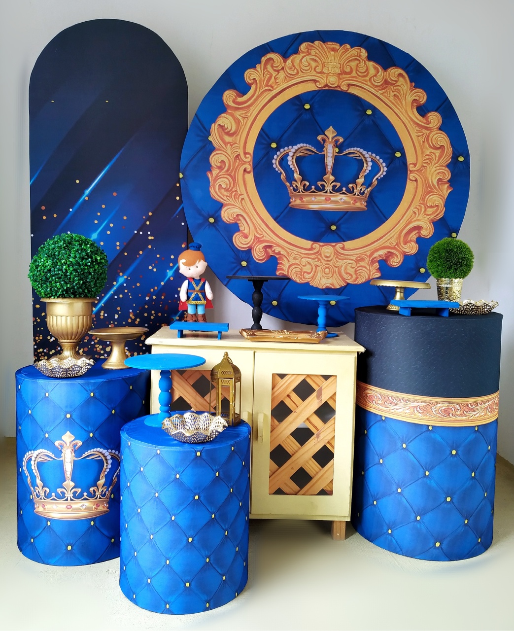 Realeza - Kit Diamante  - Beca Decorações
