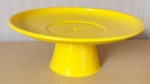 Bandeja Redonda Ferro Amarelo Ouro G (Locação) - imagem 1