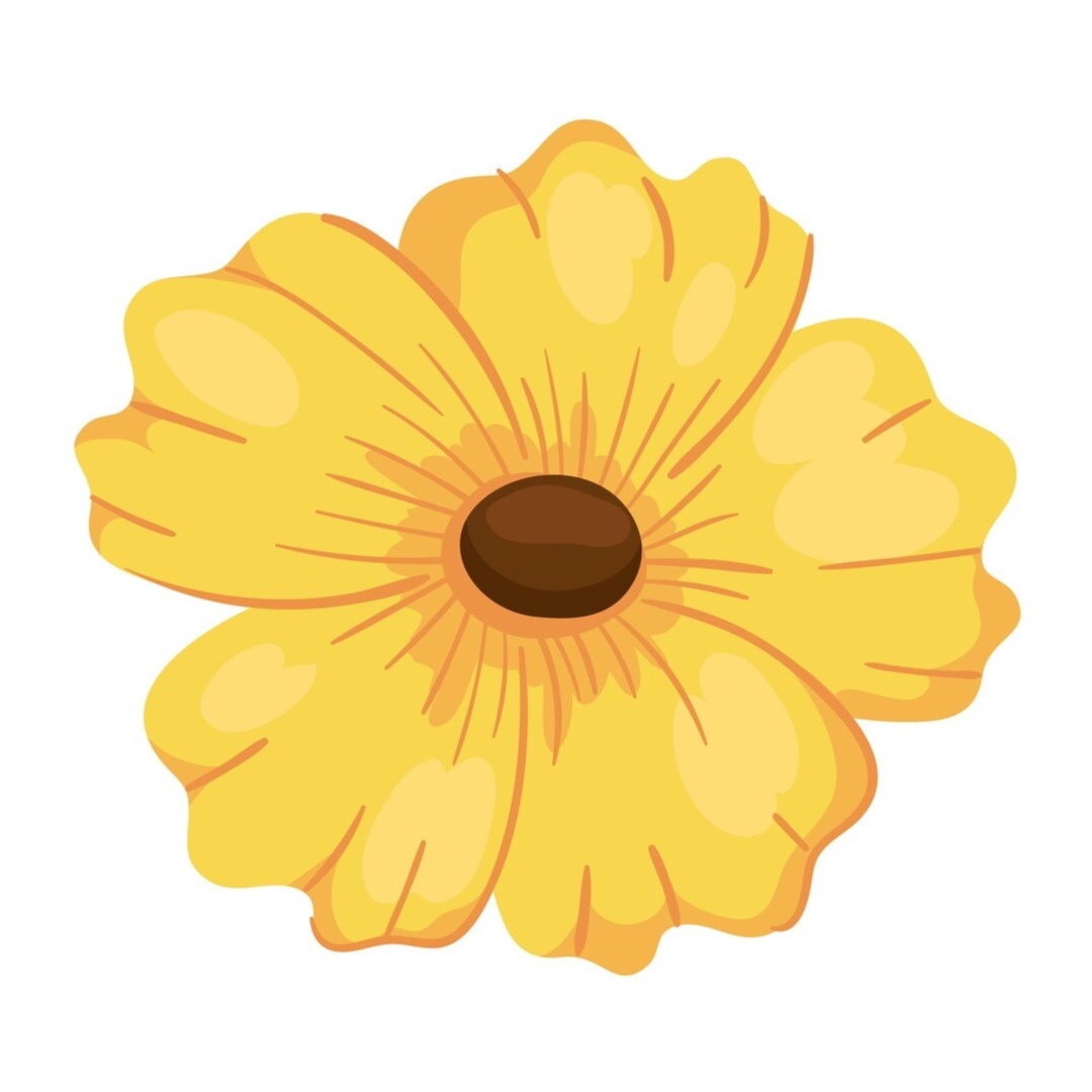 Flor Amarela - Beca Decorações