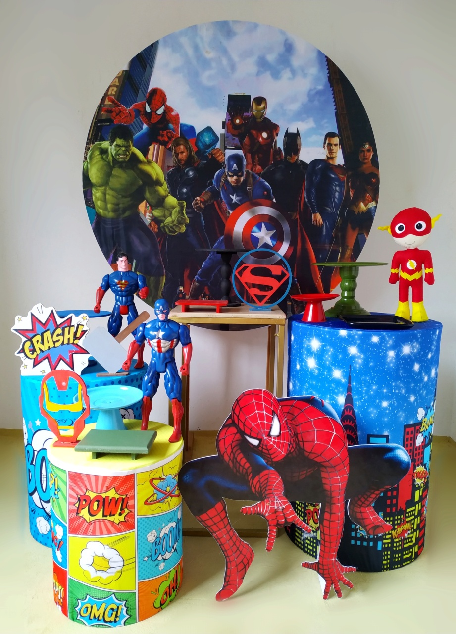 Heróis - Kit Ouro  - Beca Decorações