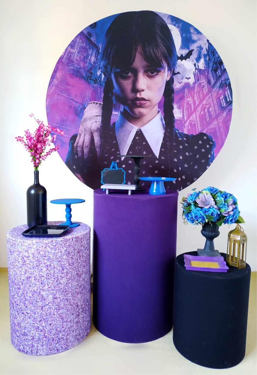 Wandinha (Kit Prata) - Beca Decorações