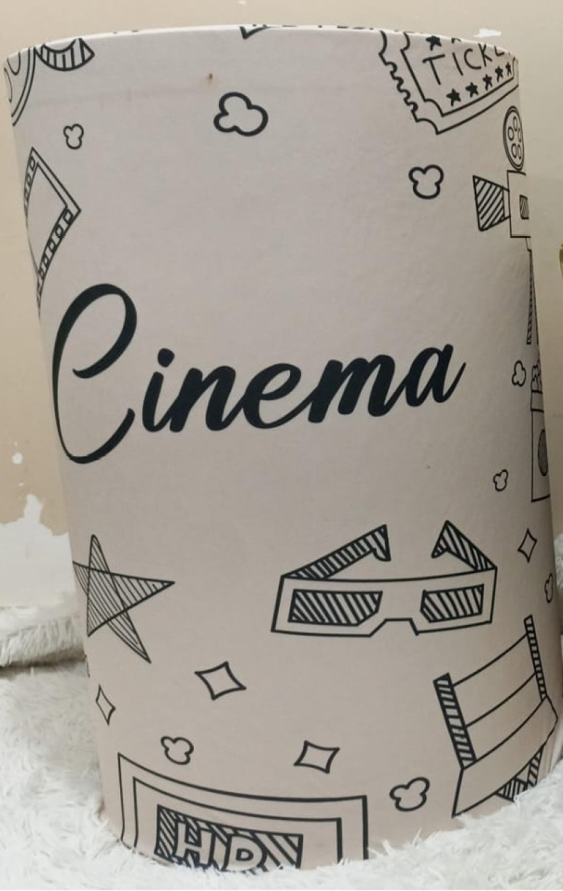 Capa de Cilindro Cinema G (Locação) - Beca Decorações
