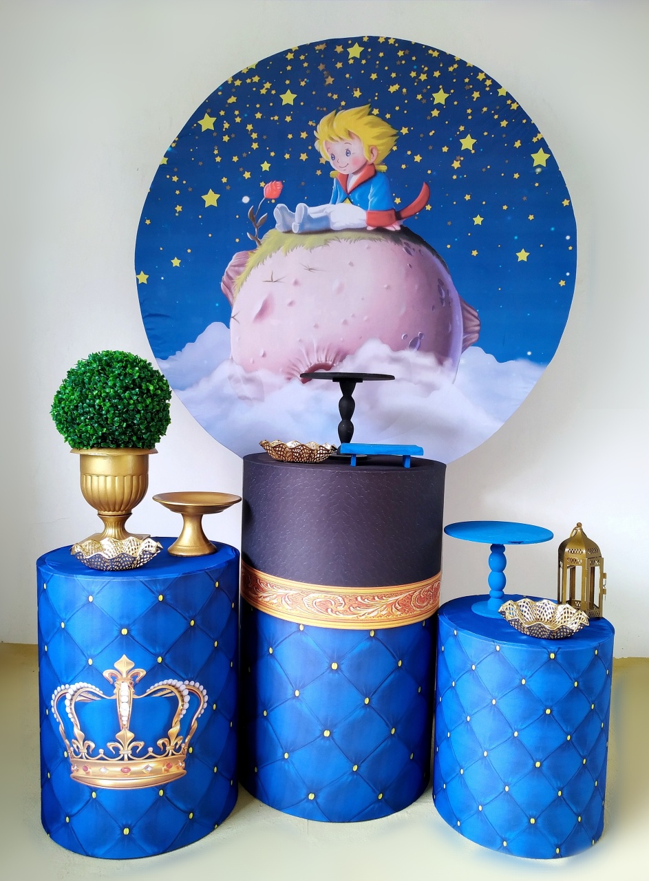 Pequeno Príncipe - Kit Prata - Beca Decorações