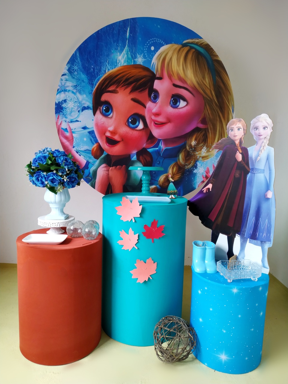 Frozen - Kit Prata - Beca Decorações