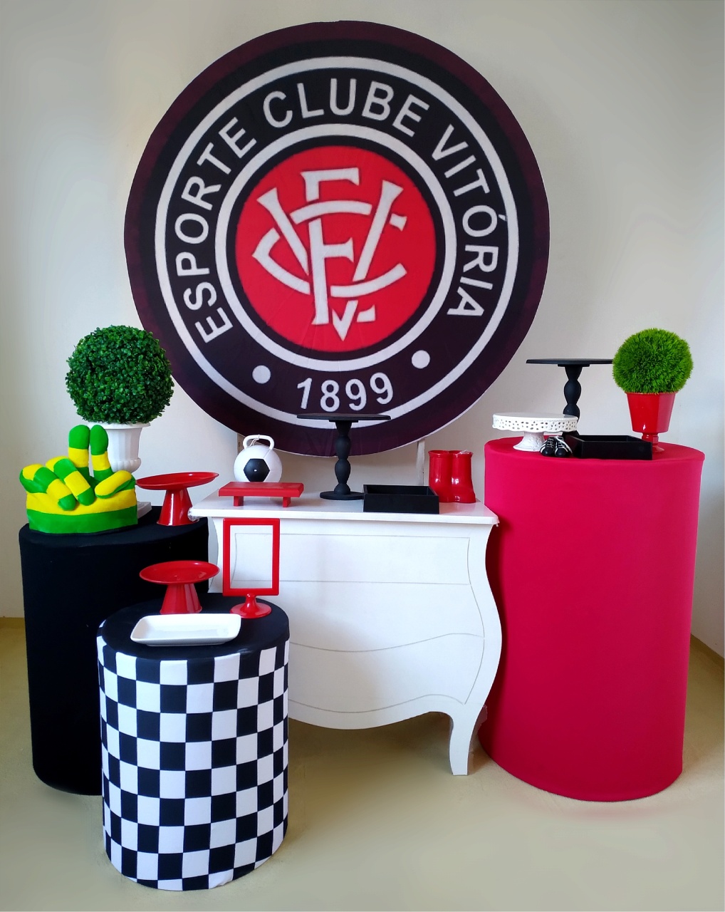 Esporte Club Vitória - Kit Ouro - Beca Decorações