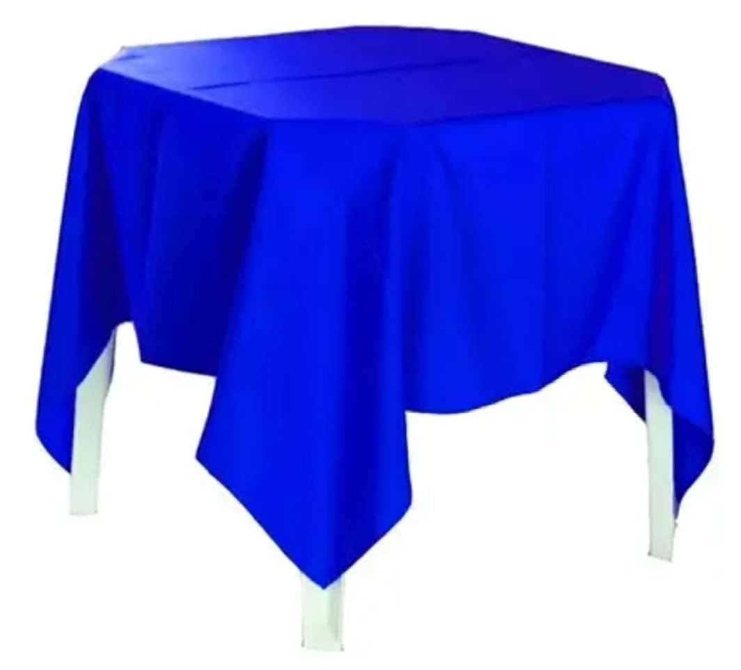 Toalhas de Mesa Azul (Locação) - Beca Decorações