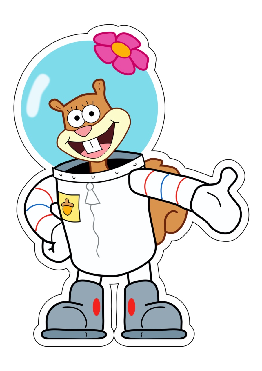 Sandy Bob Esponja - Beca Decorações