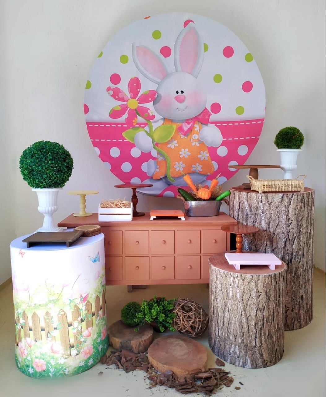 Coelhinho - Kit Ouro 2 - Beca Decorações