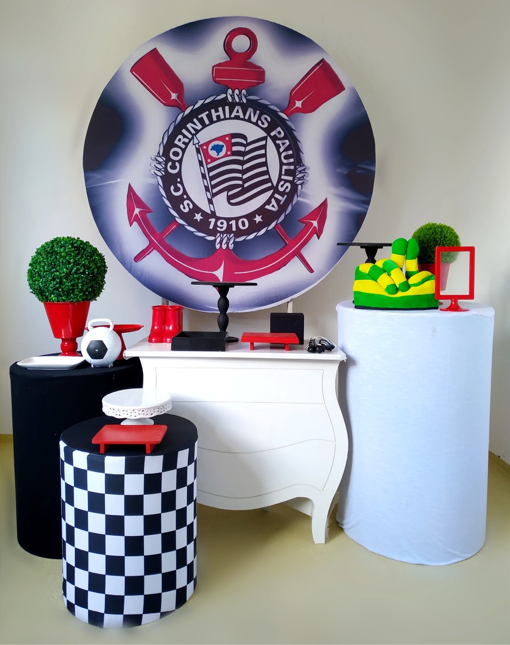 Corinthians - Kit Ouro - Beca Decorações