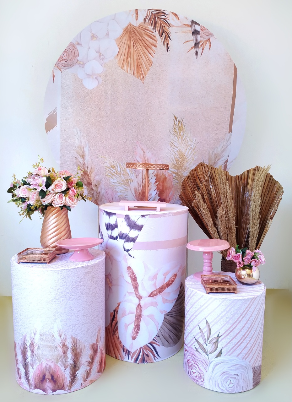 Boho (Kit Prata) - Beca Decorações