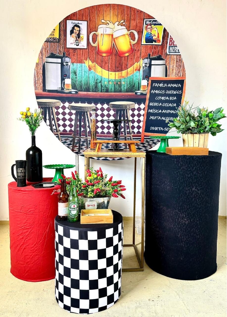 Boteco Chopp (Kit Ouro) - Beca Decorações