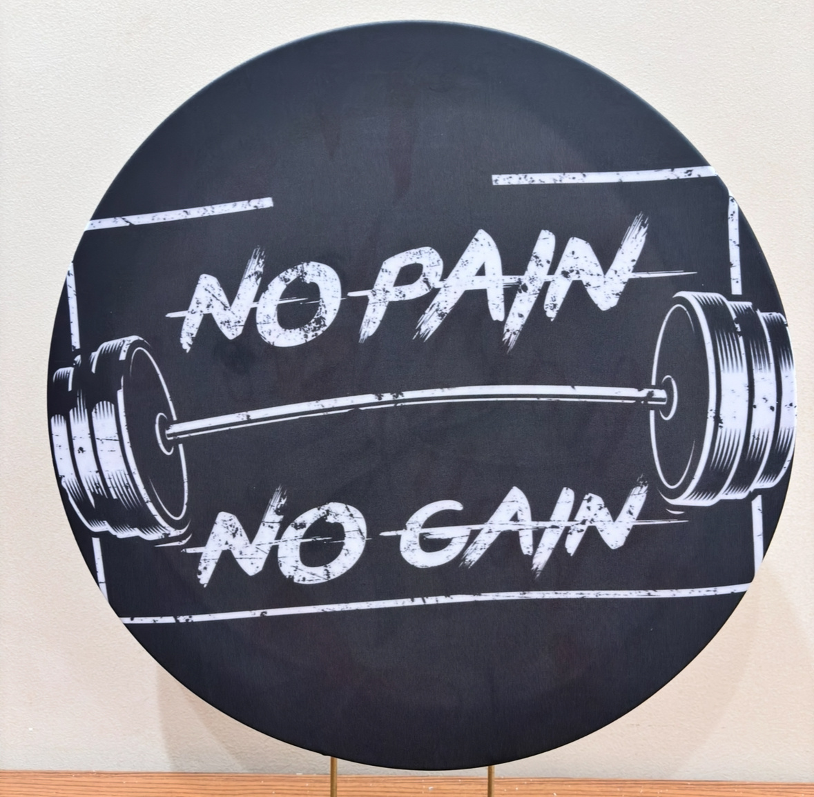 Mini Painel No Pain No Gain - Beca Decorações