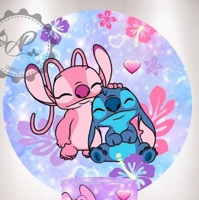 Mini Painel Lilo E Stitch - Beca Decorações