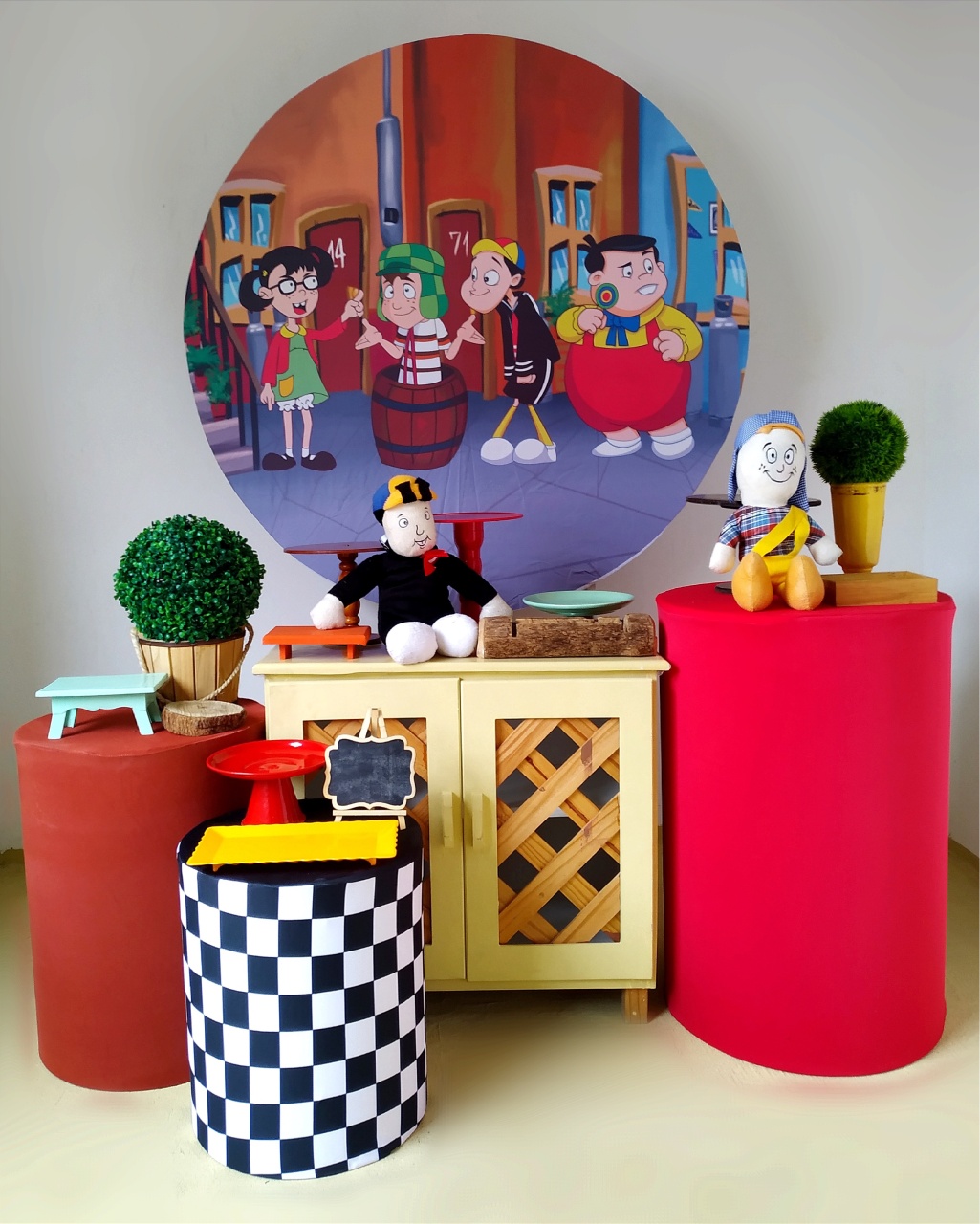 Turma Do Chaves - Kit Ouro - Beca Decorações