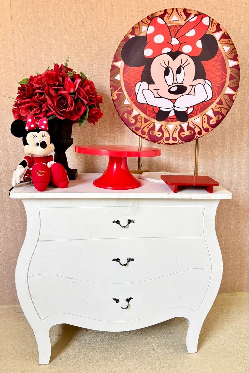 Minie Vermelha (Mini Kit)      - Beca Decorações