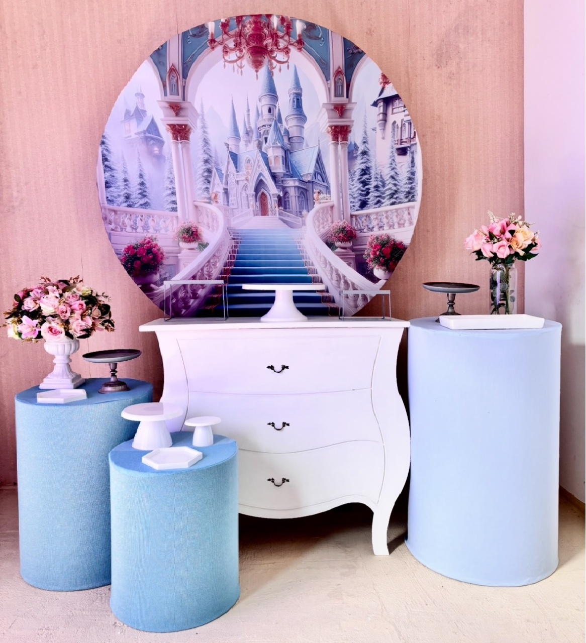 Castelo Azul (Kit Ouro) - Beca Decorações