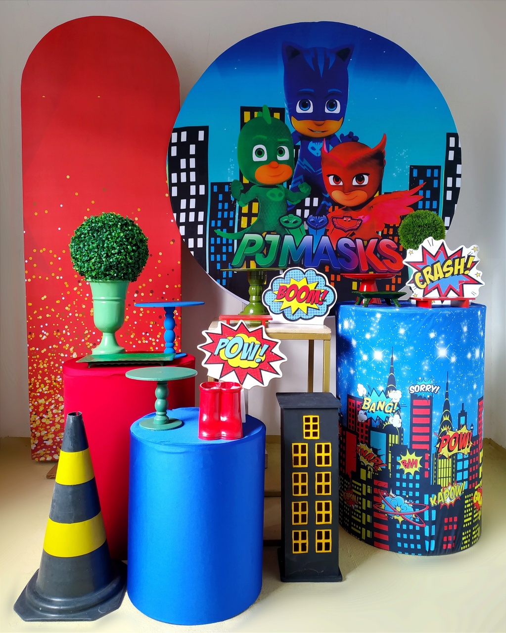 Pj Masks - Kit Diamante - Beca Decorações
