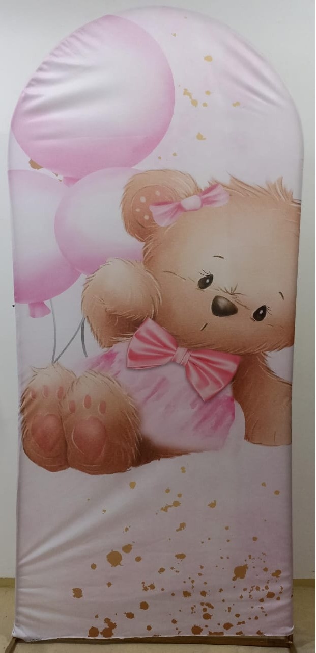  Painel Lateral Ursinha (Locação) - Beca Decorações